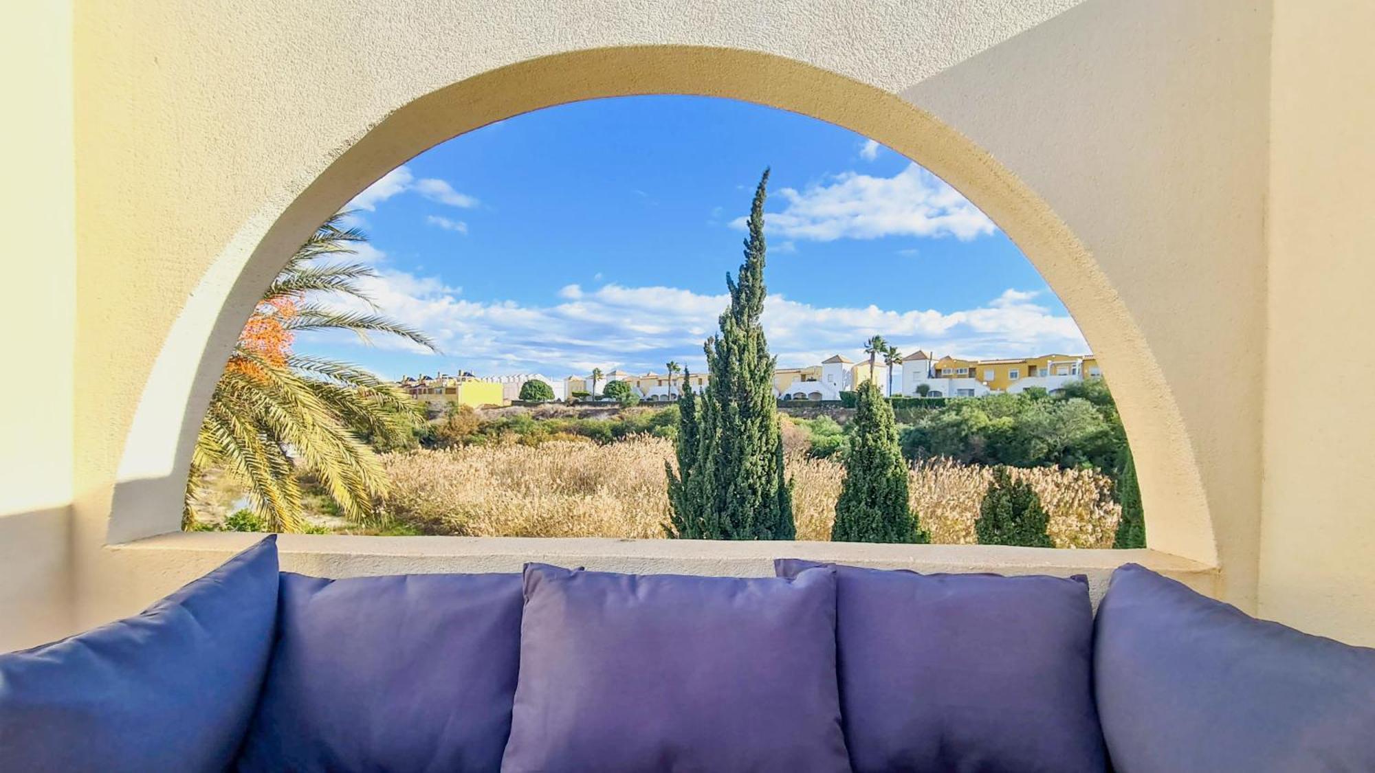 Garden Vistas. Hermoso Duplex Con Patio, Solarium Y Piscina. Vera Eksteriør billede